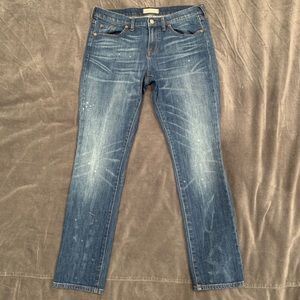 Madewell Distressed Slim Boy Jean 28